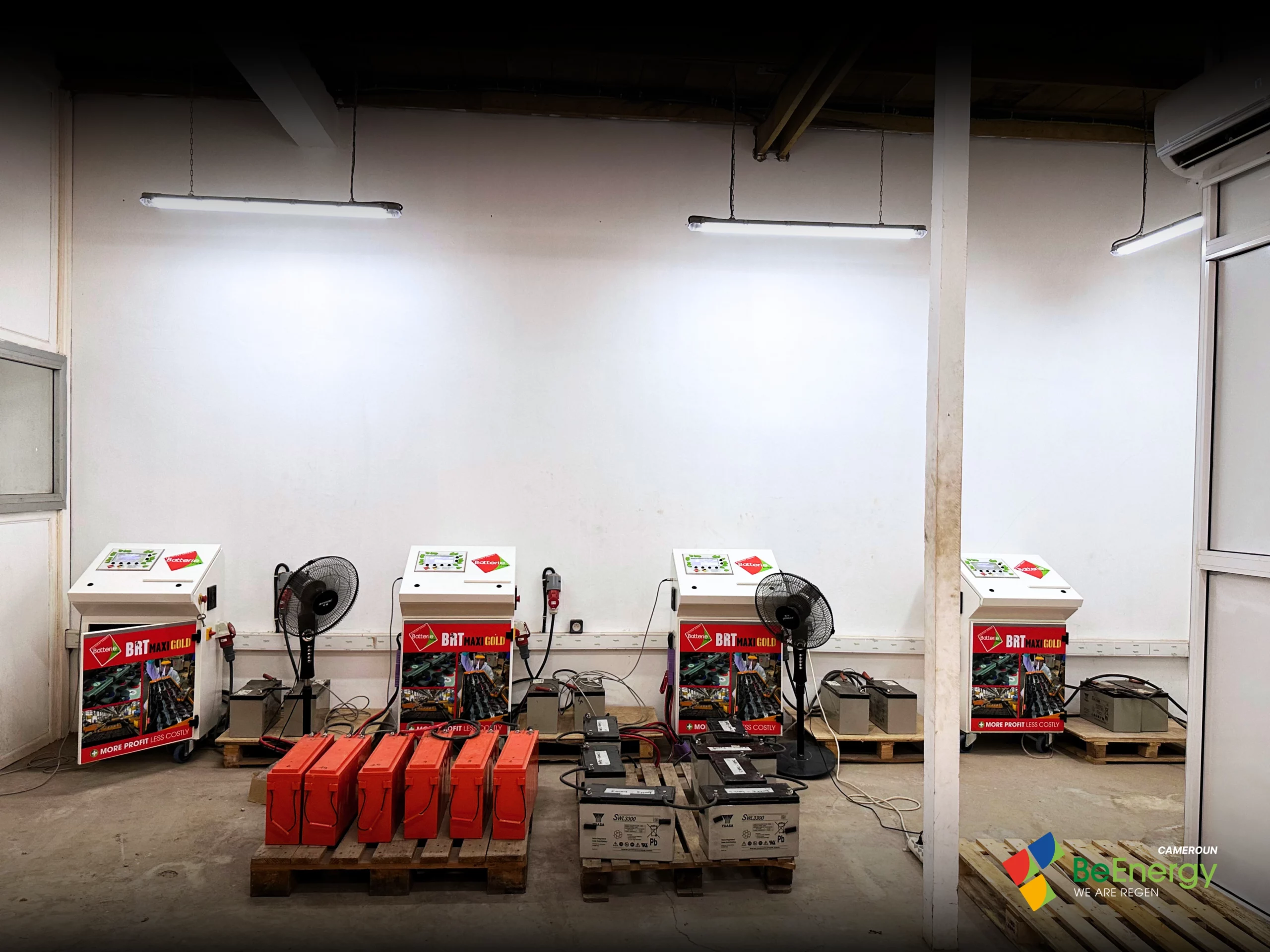Regenration batteries plomb